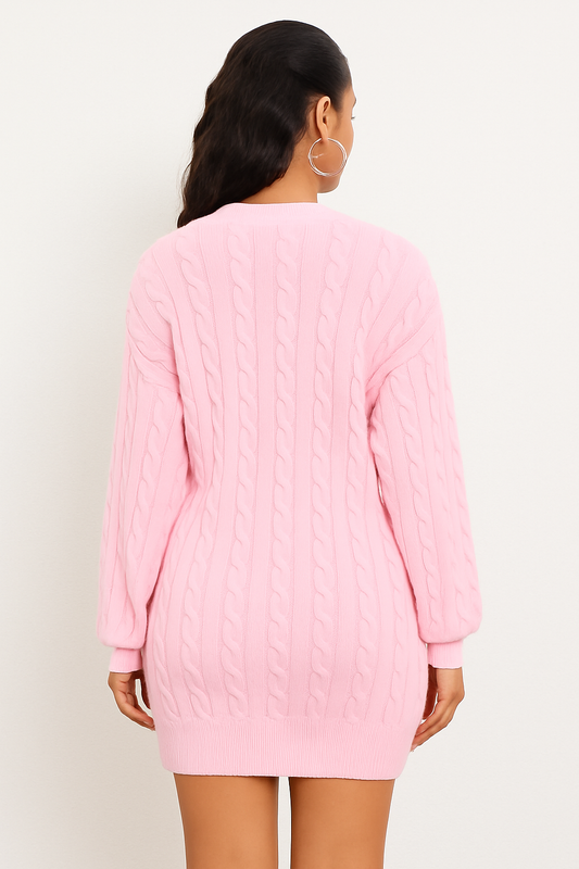 So Over It Sweater Mini Dress